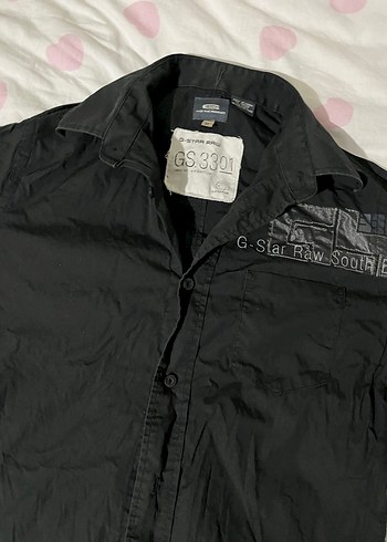 Siyah G-Star Raw vintage Gömlek durumu çok iyi nadir efsane - Görsel 4