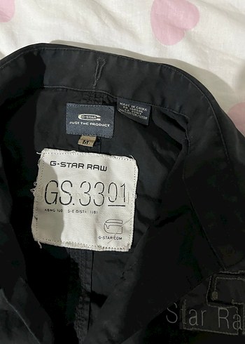 Siyah G-Star Raw vintage Gömlek durumu çok iyi nadir efsane - Görsel 6