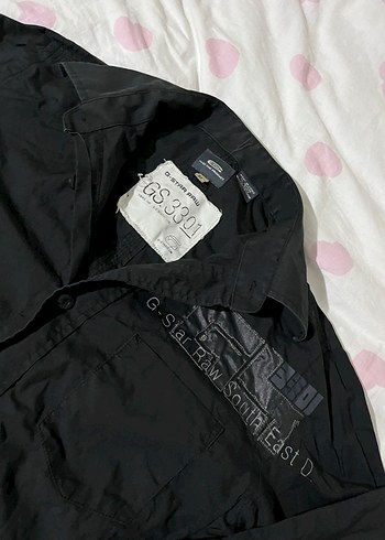 Siyah G-Star Raw vintage Gömlek durumu çok iyi nadir efsane - Görsel 8