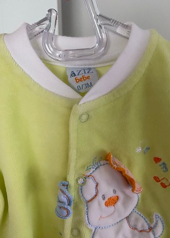 Yeşil Bebek Polar Tulum - Görsel 2