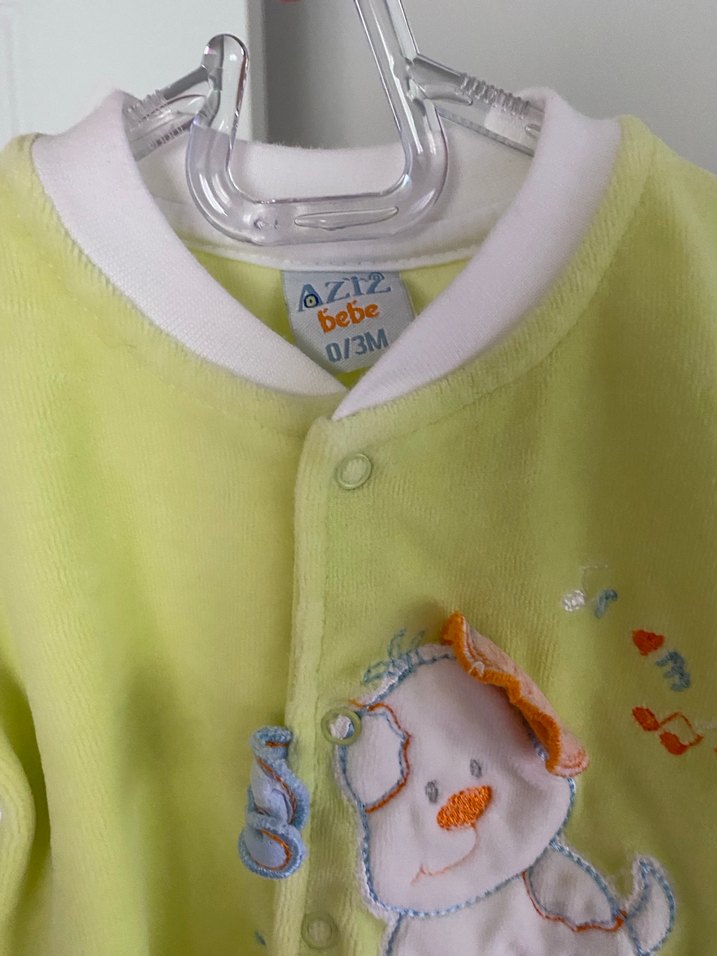 Yeşil Bebek Polar Tulum - Görsel 2