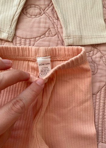 LCW Baby Bej Bebek İçlik 1-3 Ay - Görsel 2