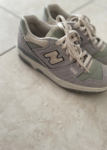 Gri New Balance Platform Spor Ayakkabı - Görsel 2