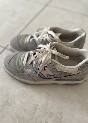 Gri New Balance Platform Spor Ayakkabı - Görsel 4