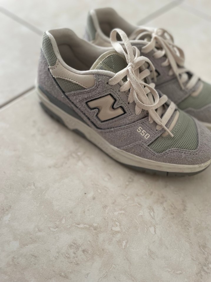Gri New Balance Platform Spor Ayakkabı - Görsel 2
