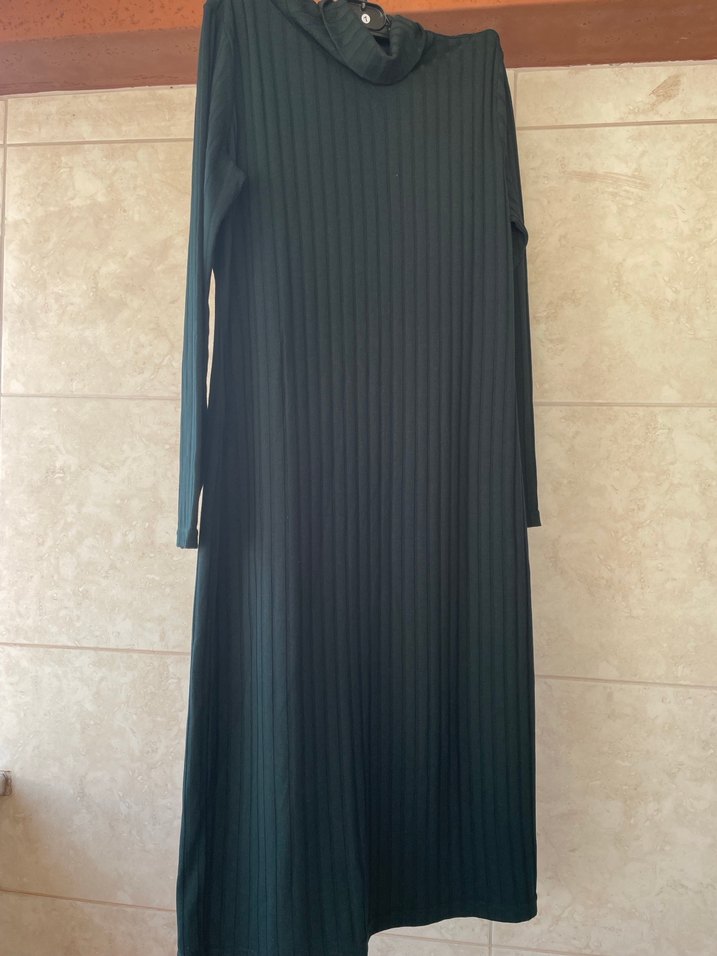 Uzun Kollu  Uzun Elbise - Görsel 3