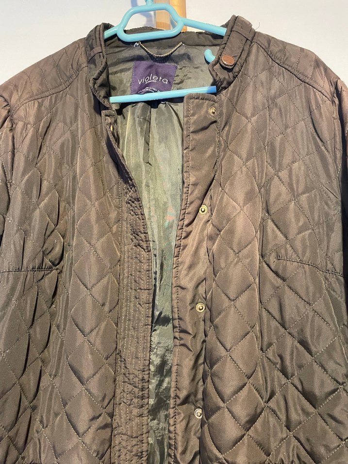 Düğmel Kahverengi mango  Kadın Ceket - Görsel 2