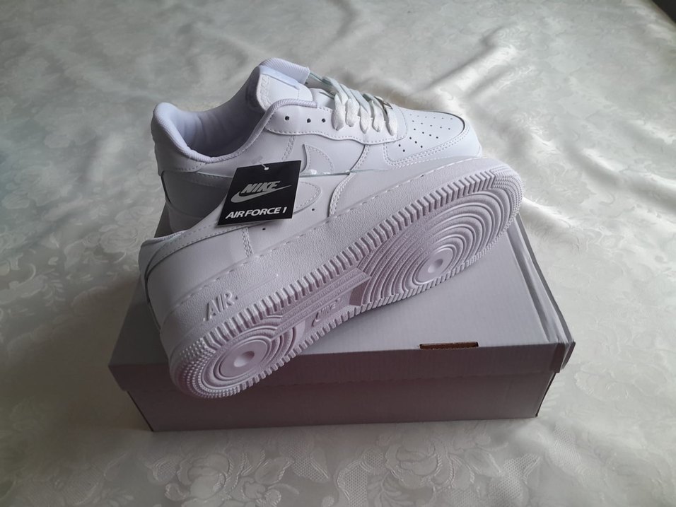 Nike Beyaz erkek Spor Ayakkabı air force 1 - Görsel 4