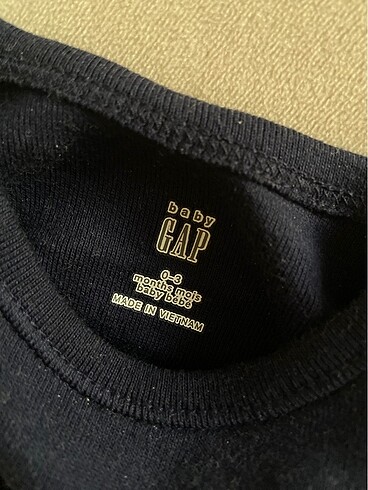 3 Ay Beden Gap body zıbun