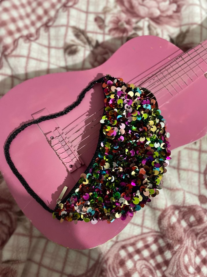 Renkli Payetli Kadın Çanta - Görsel 2