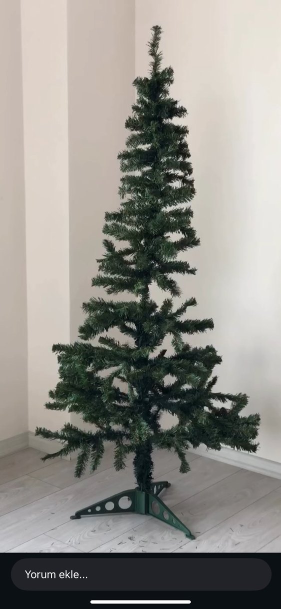 150 cm Yılbaşı Ağacı ve Süsleme Seti - Görsel 3