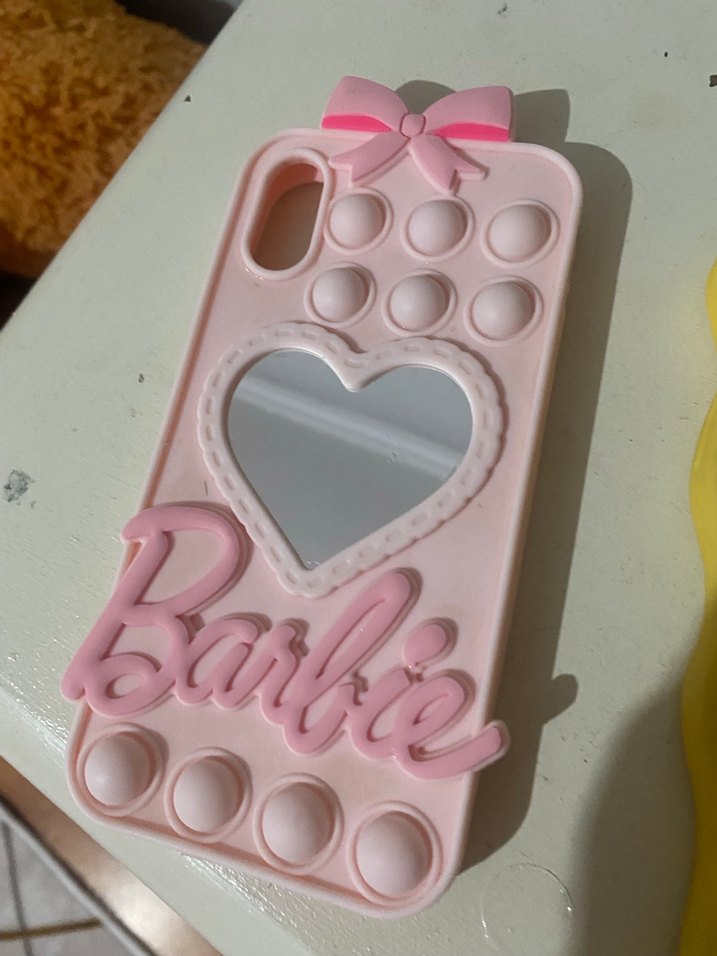 Pembe Barbie ve Sarı Sünger Bob Pop Kültür Telefon Kılıfları - Görsel 4