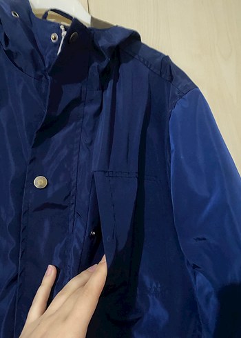 Düğmeli Lacivert Erkek Ceket - Görsel 6