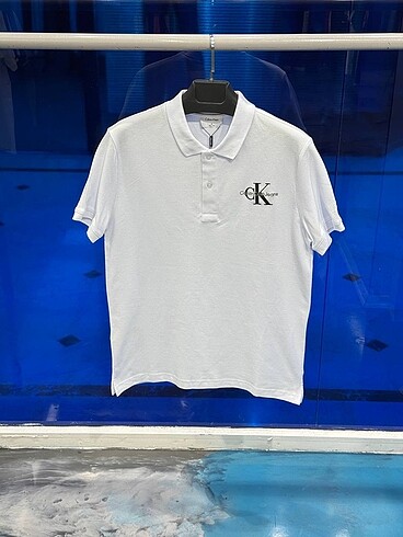 Calvin klein beyaz polo yaka