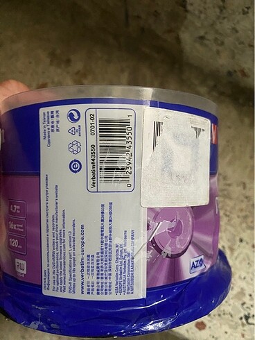 Sıfır DVD-R. 50 adet - Görsel 6