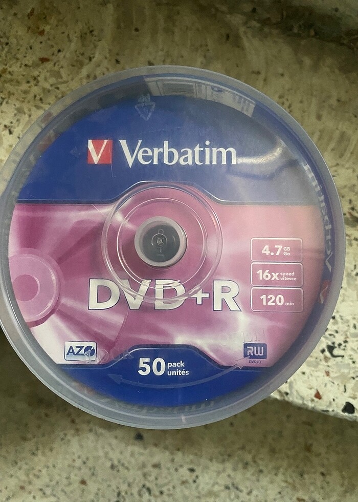 Sıfır DVD-R. 50 adet - Görsel 3