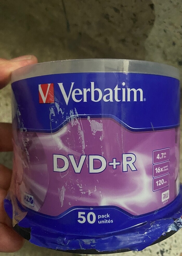 Sıfır DVD-R. 50 adet - Görsel 4