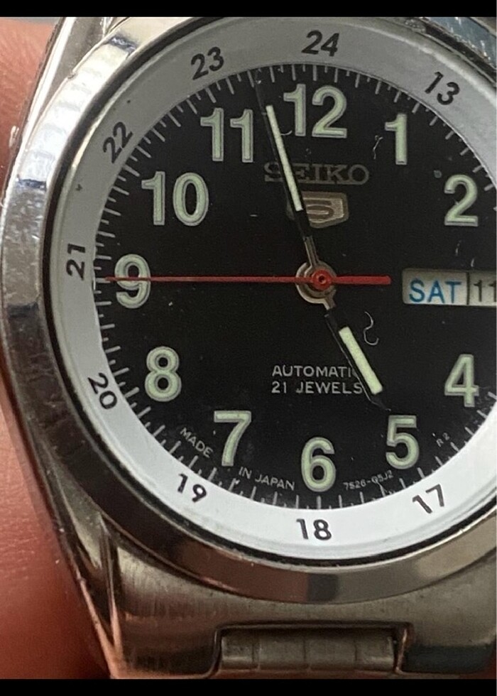 Saat 4 adet. Seiko-orient-casio- - Görsel 2