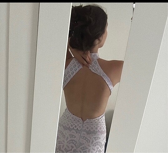 Asos Açık lila desenli elbise