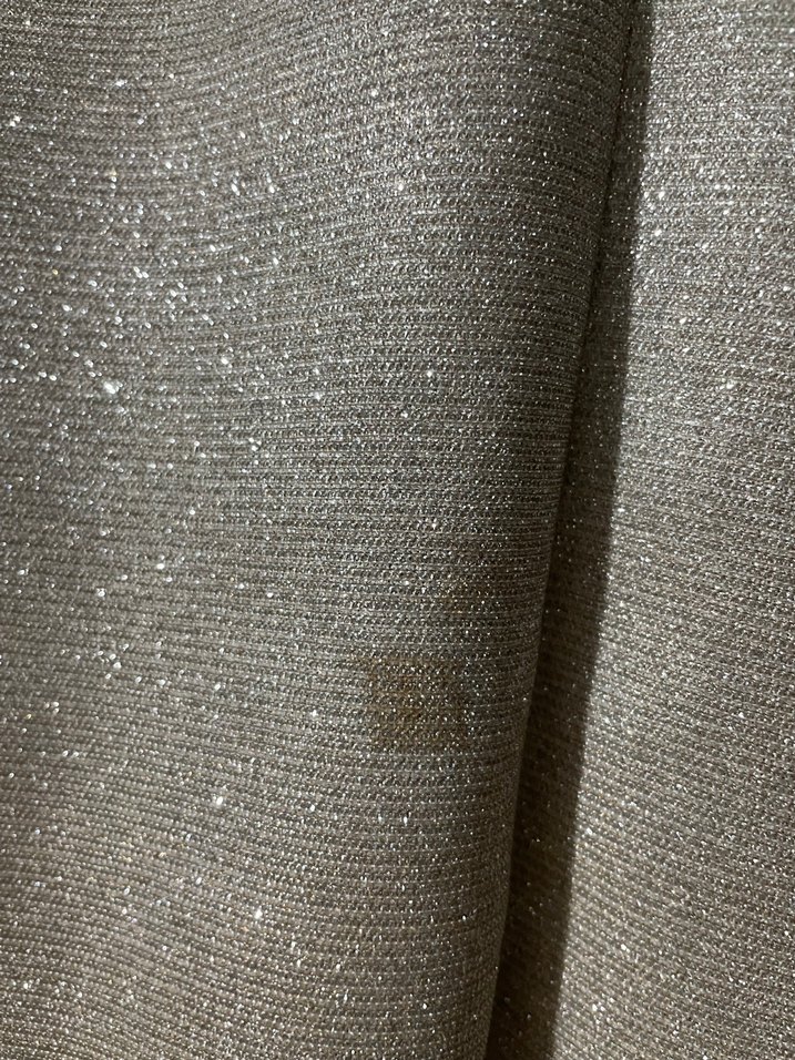 Gri Kısa Parlak Abiye Elbise - Görsel 3