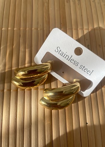 Çelik küpe - Görsel 2