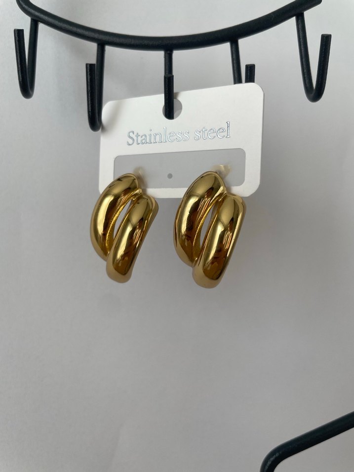 Çelik küpe - Görsel 3