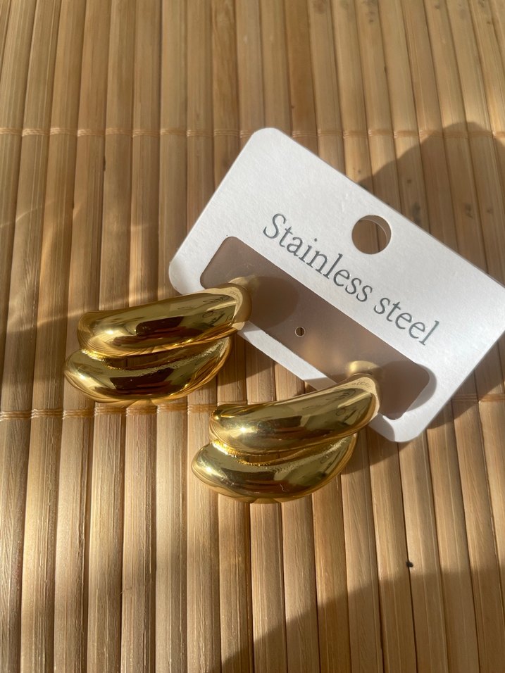 Çelik küpe - Görsel 2