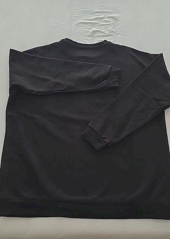 s Beden pembe Renk Kadın Pembe Baskılı uzun Kollu siyah Sweatshirt