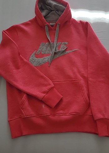 Nike pembe Kapüşonlu Spor Sweatshirt