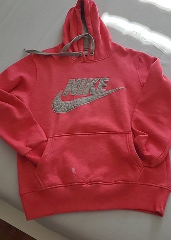 l Beden kırmızı Renk Nike pembe Kapüşonlu Spor Sweatshirt