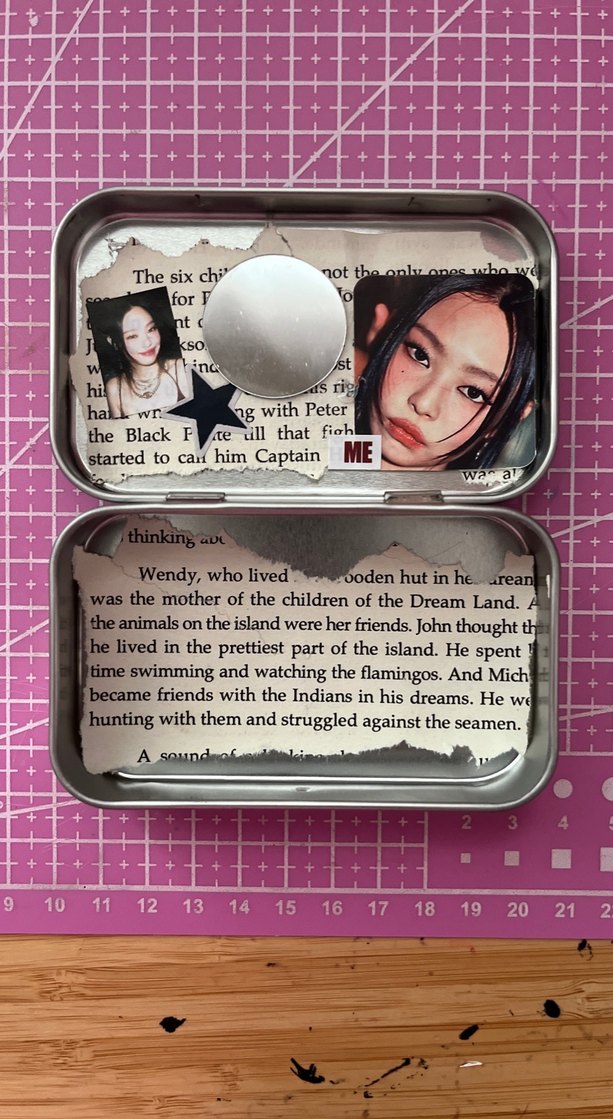 Jennie temalı metal Kutu - Görsel 2