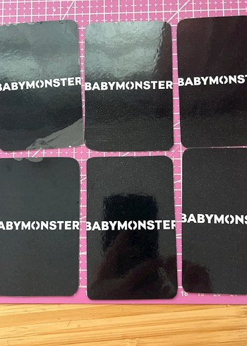 Babymonster fanmade pc 6 adet - Görsel 2