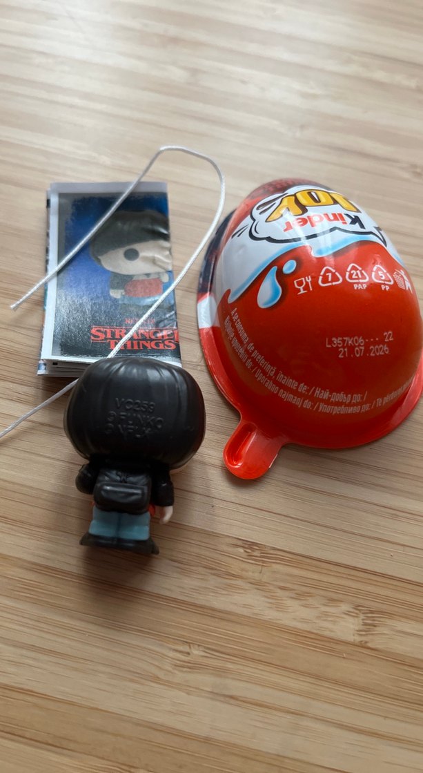 Stranger Things Figür Oyuncak Kinder Sürpriz - Görsel 2