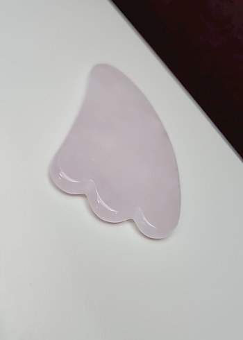 Pembe Gua Sha Taşı - Görsel 3