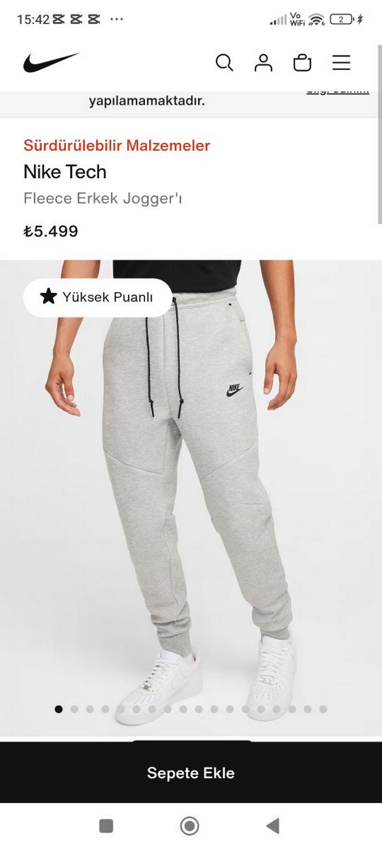 nike tech eşofman - Görsel 3