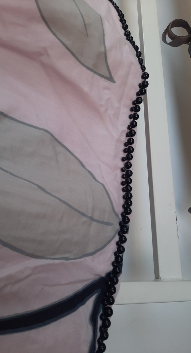 Tek omuz, desenli, orijinal Rene Derhy mini elbise - Görsel 4