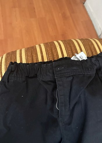 Trendyol & Milla Siyah Kemerli Rahat Kesim Kadın Kot Pantolon