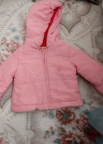 Kürklü Pembe Bebek Kız Tulumu - Görsel 3