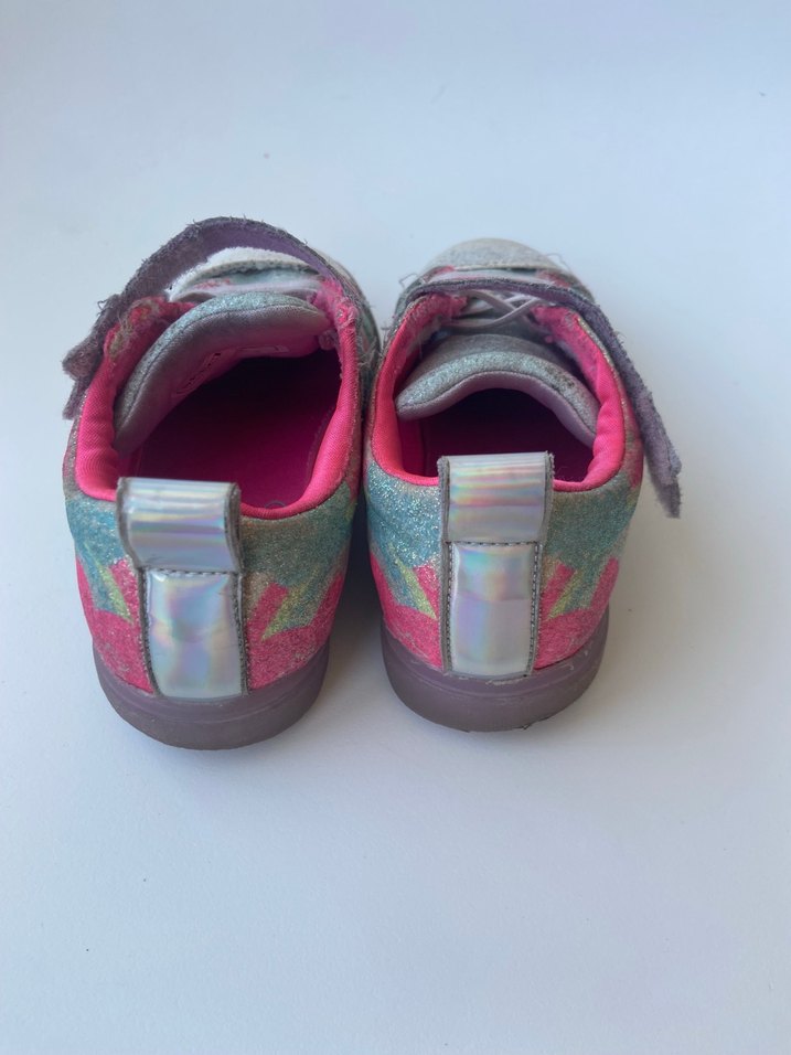 Renkli Skechers Kız Çocuk Spor Ayakkabı - Görsel 2