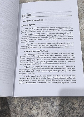  Beden Renk Ticaret hukuku ders kitabi ertan demirkapı