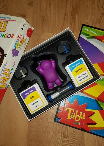 Tabu Junior Kutu Oyunu Mor Figürlü