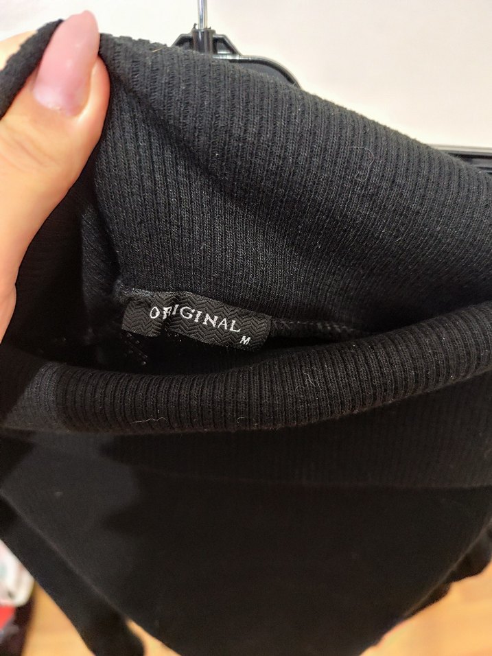 Siyah Uzun Kollu Triko Kadın Elbise - Görsel 2