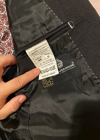 46 Beden Gri Erkek Düğmeli Regular Fit Ceket
