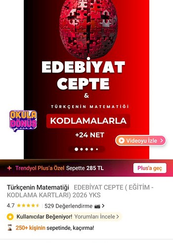Edebiyat Cepte & Türkçenin Matematiği 2026 YKS