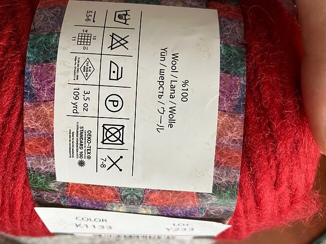 Beden Kartopu felting wool yün ip
