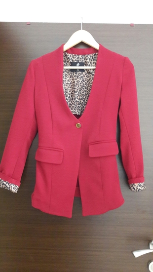 bordo blazer ceket