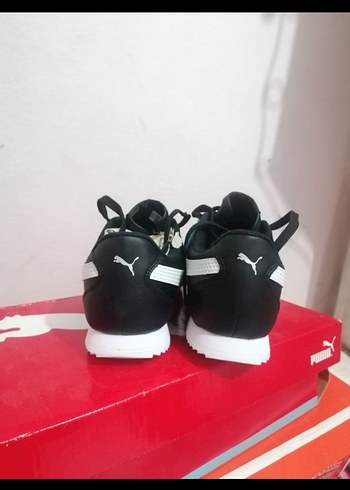 37 Beden siyah Renk Puma Siyah kadın Spor Ayakkabı Velcro