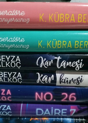 K. Kübra Berk ve Beyza Alkoç'un Romanları