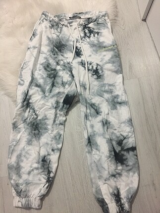 bershka mermer desen eşofman altı