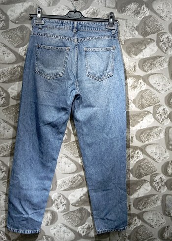 LC Waikiki Kadın Mavi Denim Salaş Jean Pantolon